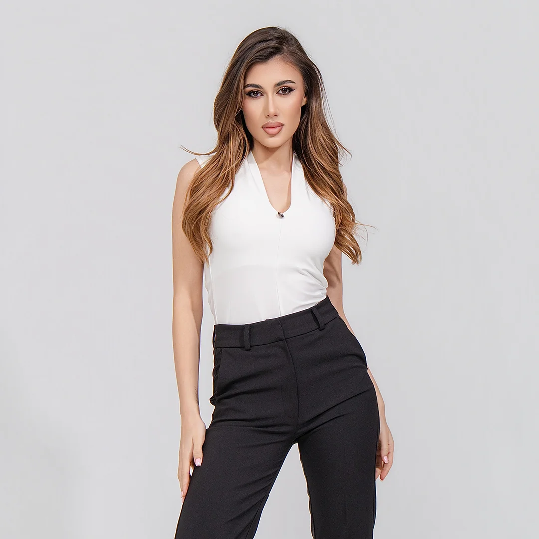 Боди с шпиц деколте Junona