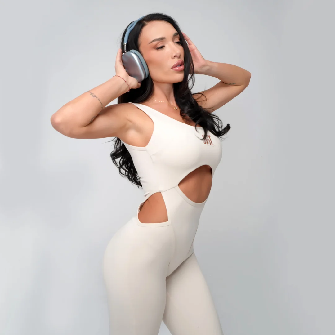 Дамски гащеризон с изрязани части Jfit LTD