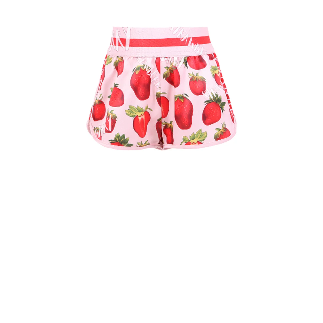 Детски къс панталон с принт - Junona Детски къс панталон с принт