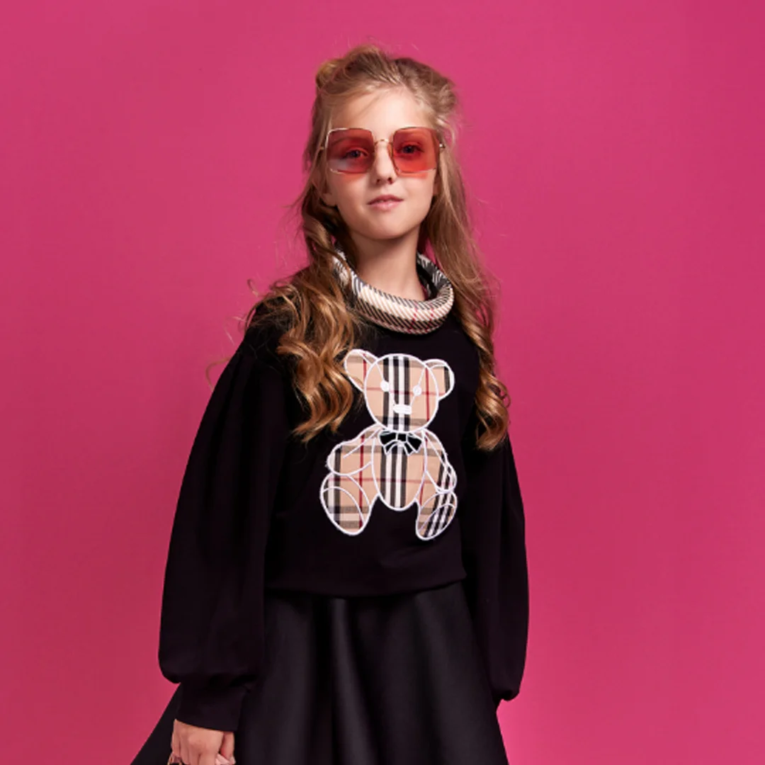 Детски суитшърт с апликация - Junona Детски суитшърт с апликация