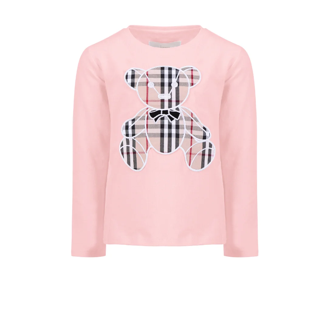 Детска блуза с апликация мече - Junona Детска блуза с апликация мече