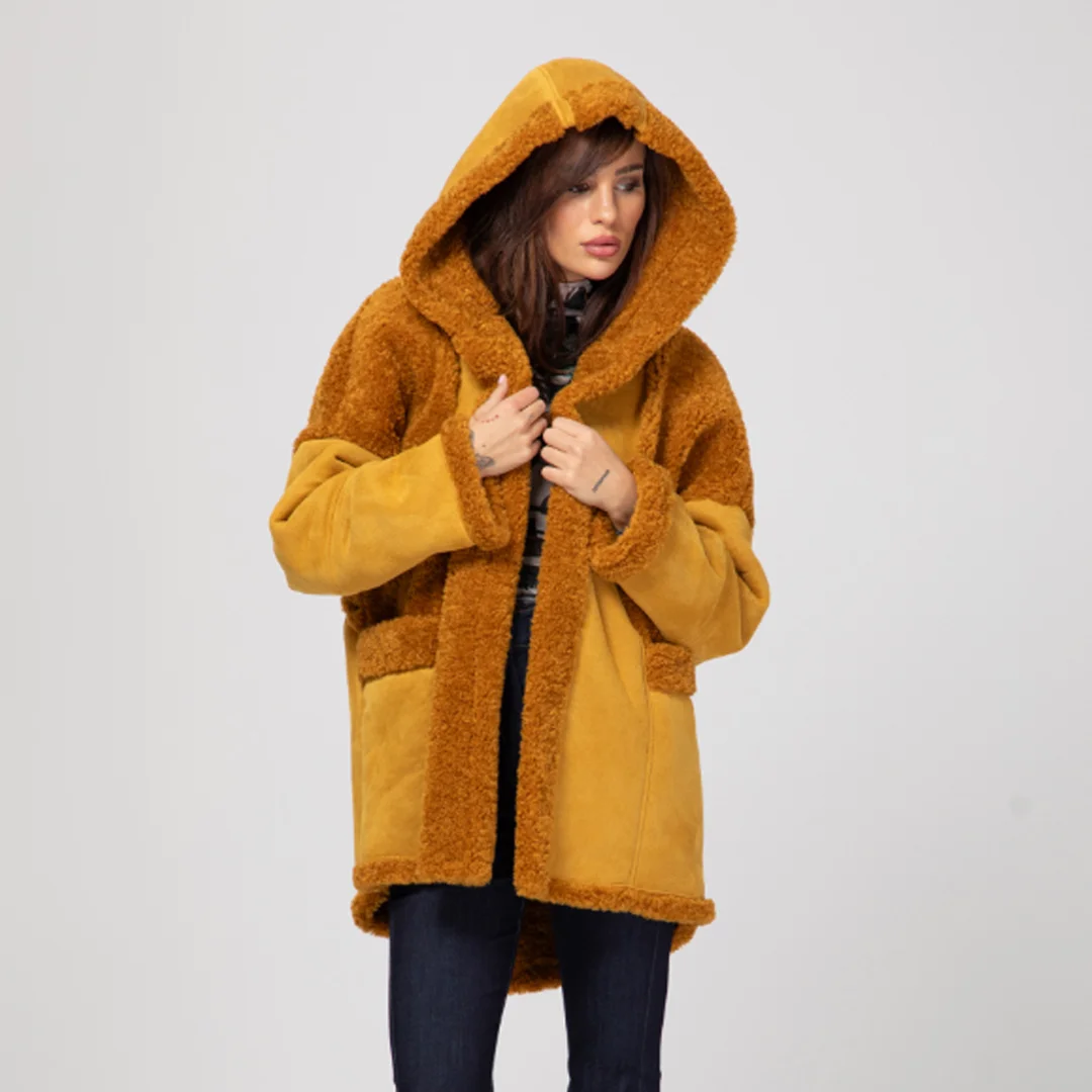 Дълго палто от каракул - Junona Дълго палто от каракул