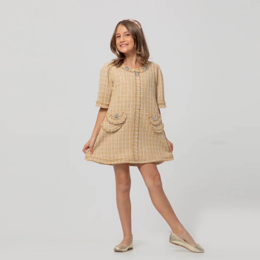 Детска рокля букле - Junona Детска рокля букле