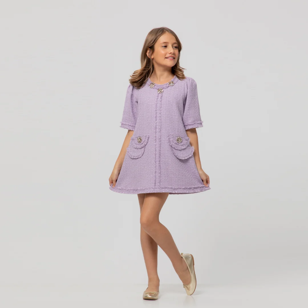 Детска рокля букле - Junona Детска рокля букле