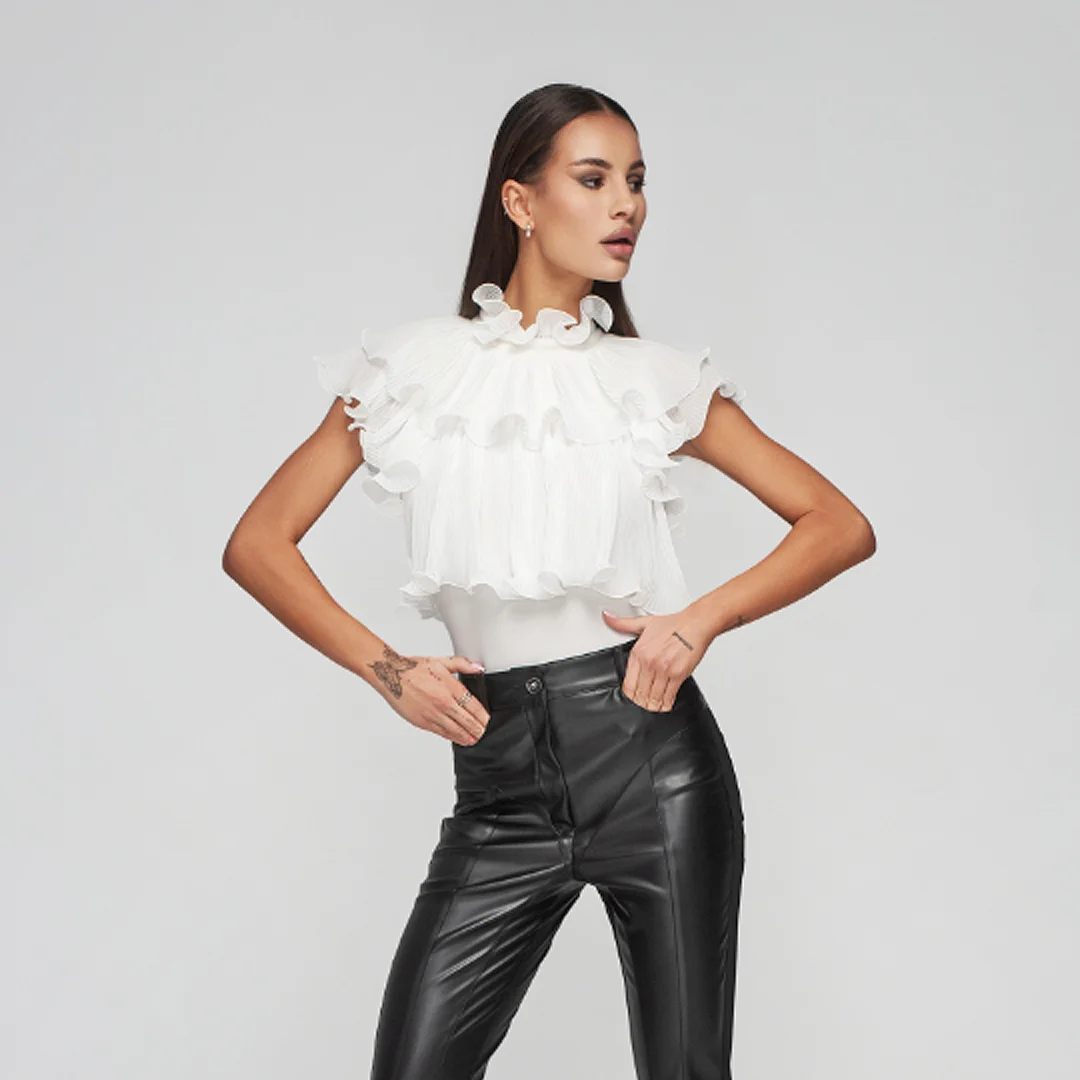 Боди с плисета - Junona Боди с плисета