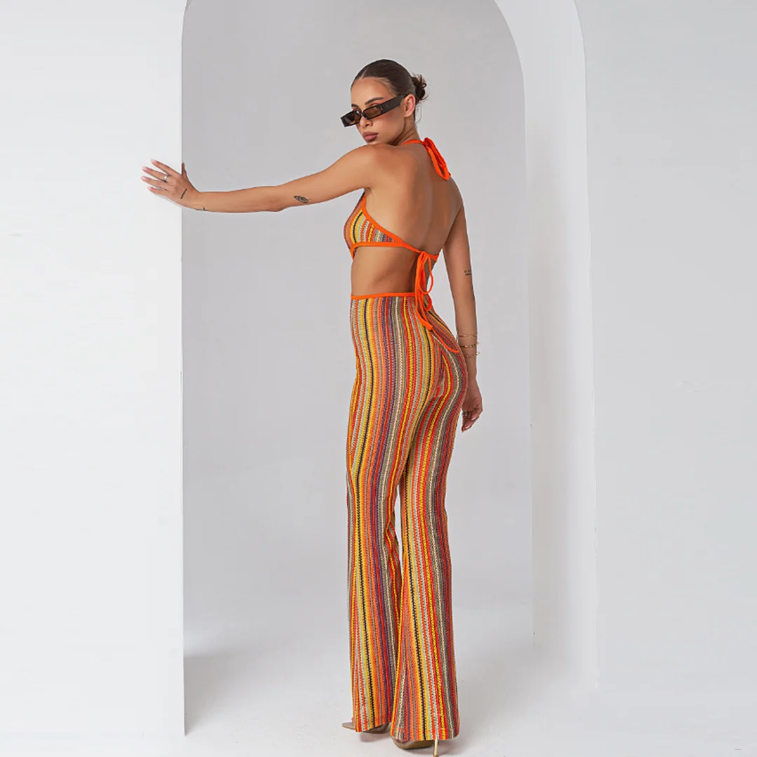 Гащеризон от плетиво с изрязани части - Junona Гащеризон от плетиво с изрязани части