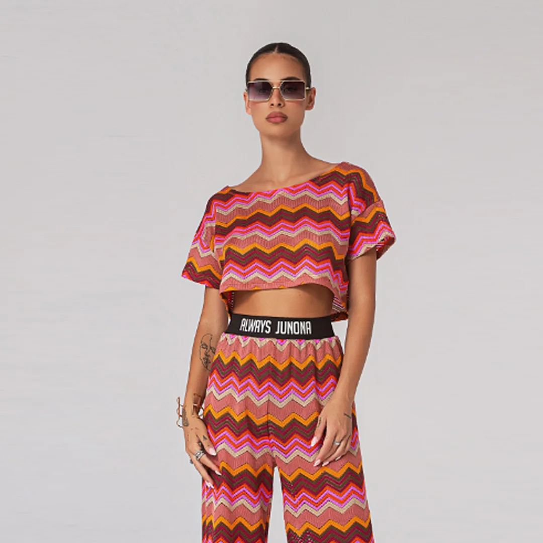 Къса блуза от плетиво - Junona Къса блуза от плетиво