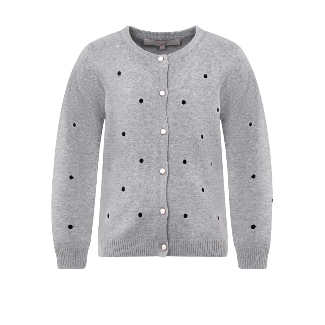 Детска плетена жилетка