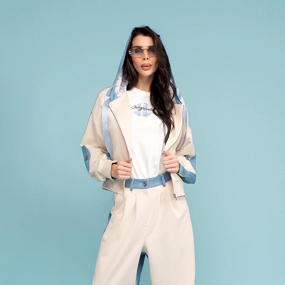 Суитшърт в два цвята - Junona Суитшърт в два цвята