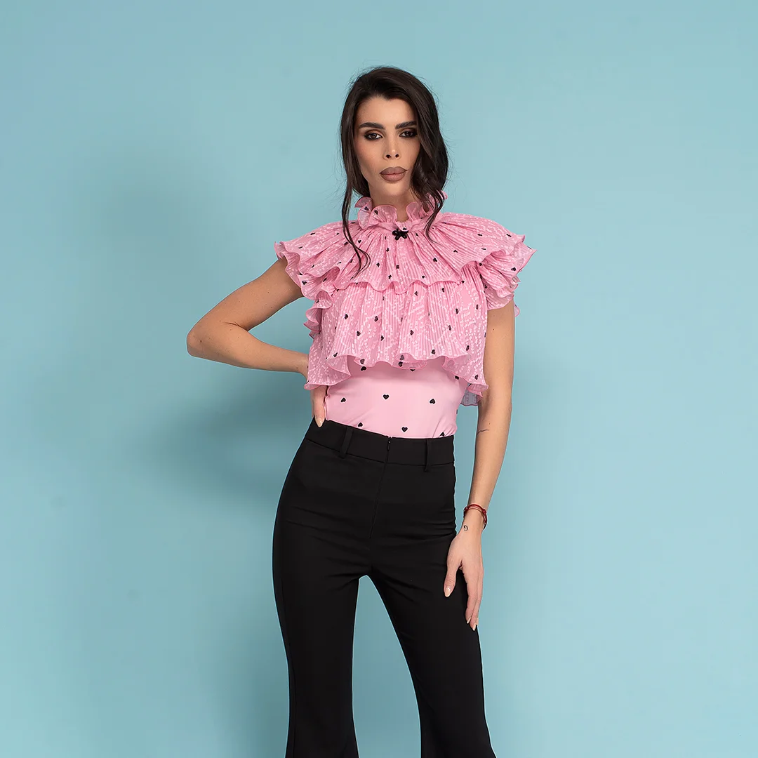 Боди с плисета - Junona Боди с плисета