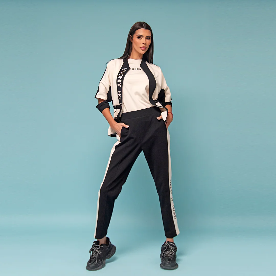 Спортен панталон с кант