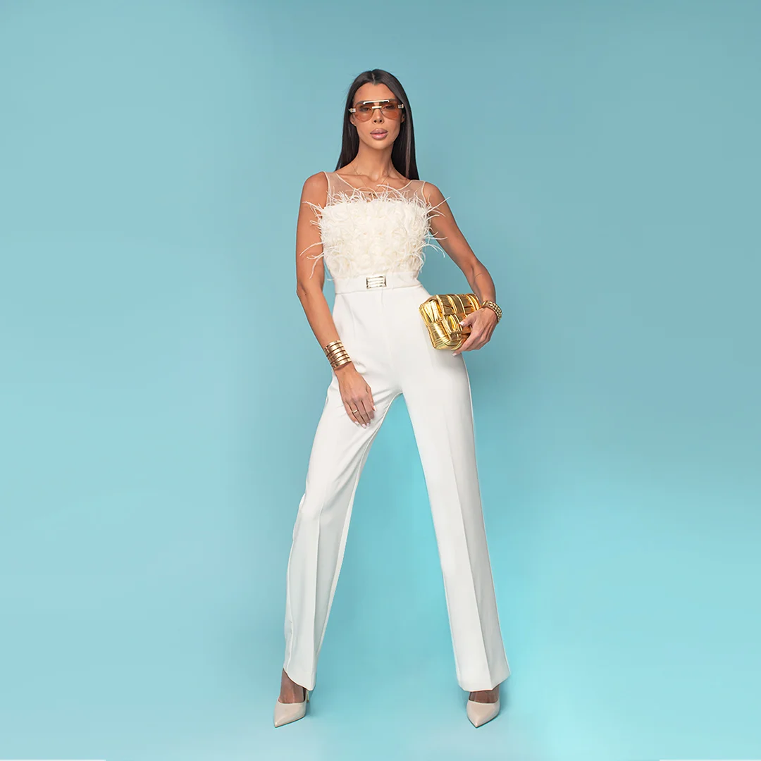 Гащеризон с рози и пера - Junona Гащеризон с рози и пера