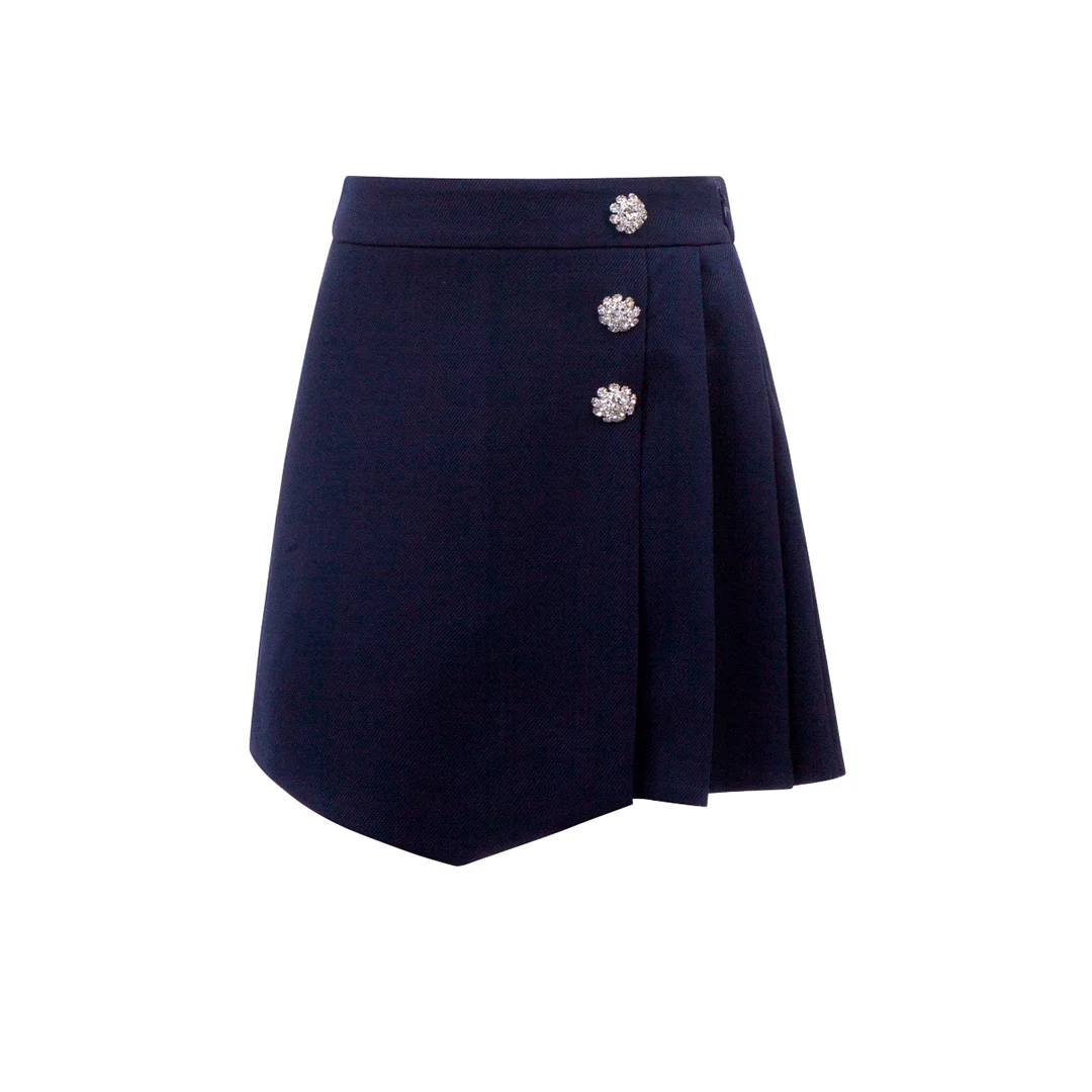 Детска пола с прехлупване