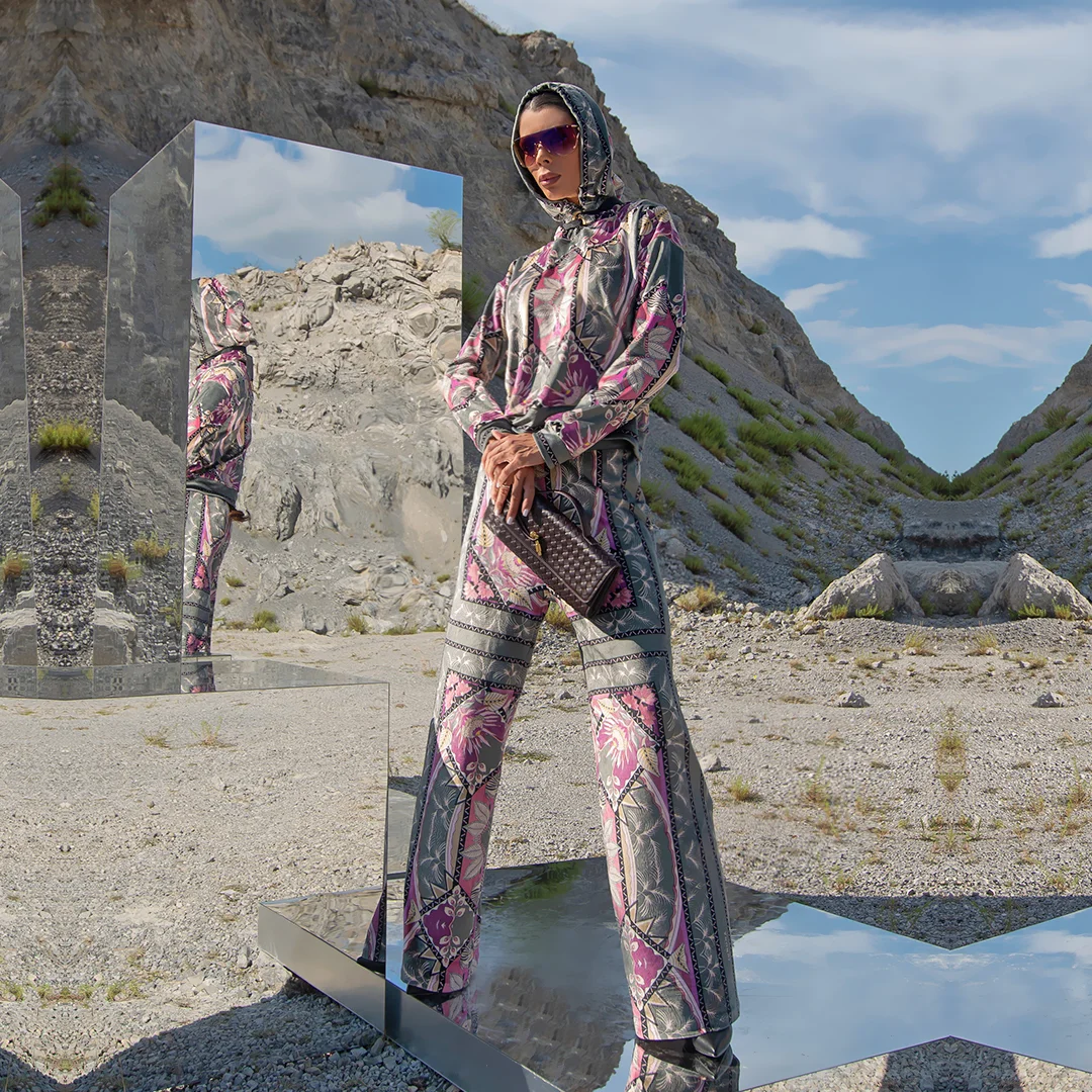 Панталон от плюш с широки крачоли - Junona Панталон от плюш с широки крачоли