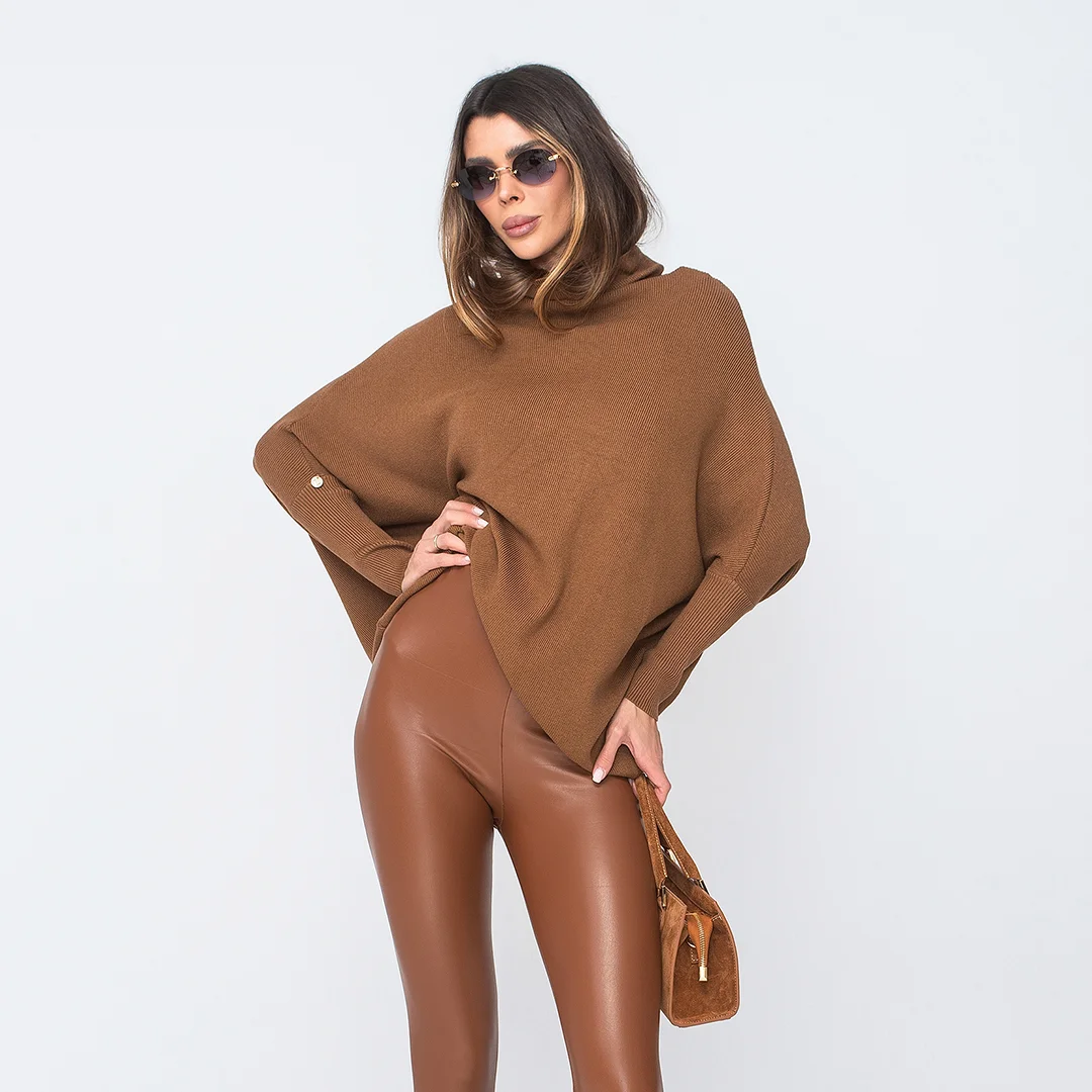 Рипсена туника с поло яка