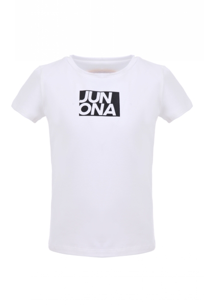 Детска тениска с лого Junona